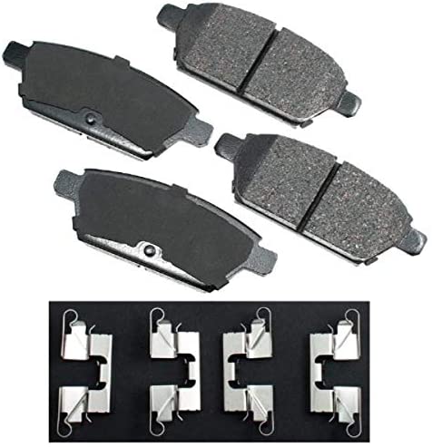 Akebono ACT1161 Proact Ultra Premium Ceramic Disc Brake Pad kit