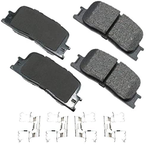 Akebono ACT885 Proact Ultra Premium Ceramic Disc Brake Pad kit