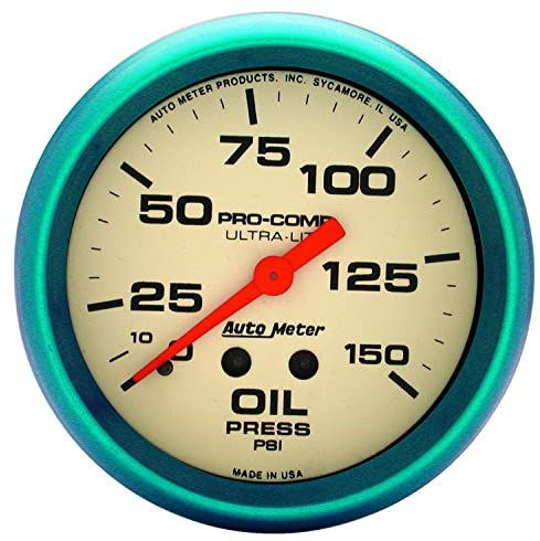 AUTO METER 4523 Ultra-Nite Oil Pressure Gauge