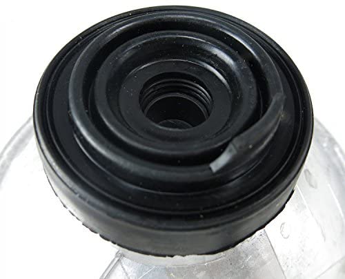 Autoloc AUTLENA3A Halogen Lens Assembly (Snake-Eye 7" Inch Halogen Lens Assembly with Amber Turn Signal)