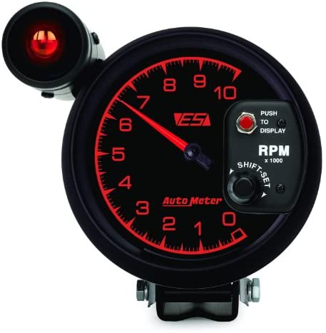 Auto Meter 5999 ES 5" 10000 RPM Shift-Lite Tachometer