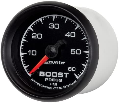 Auto Meter 5905 ES 2-1/16" 0-60 PSI Mechanical Boost Gauge