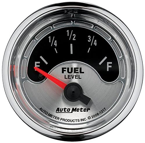 Auto Meter 1217 American Muscle 2-1/16" Short Sweep Electric Fuel Level Gauge