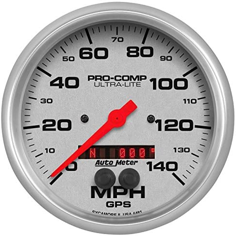 AUTO METER 4481 Ultra-Lite GPS Speedometer,5.000 in.