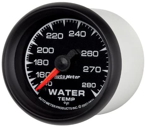 Auto Meter 5931 ES 2-1/16" 140-280 Degree F Mechanical Water Temperature Gauge